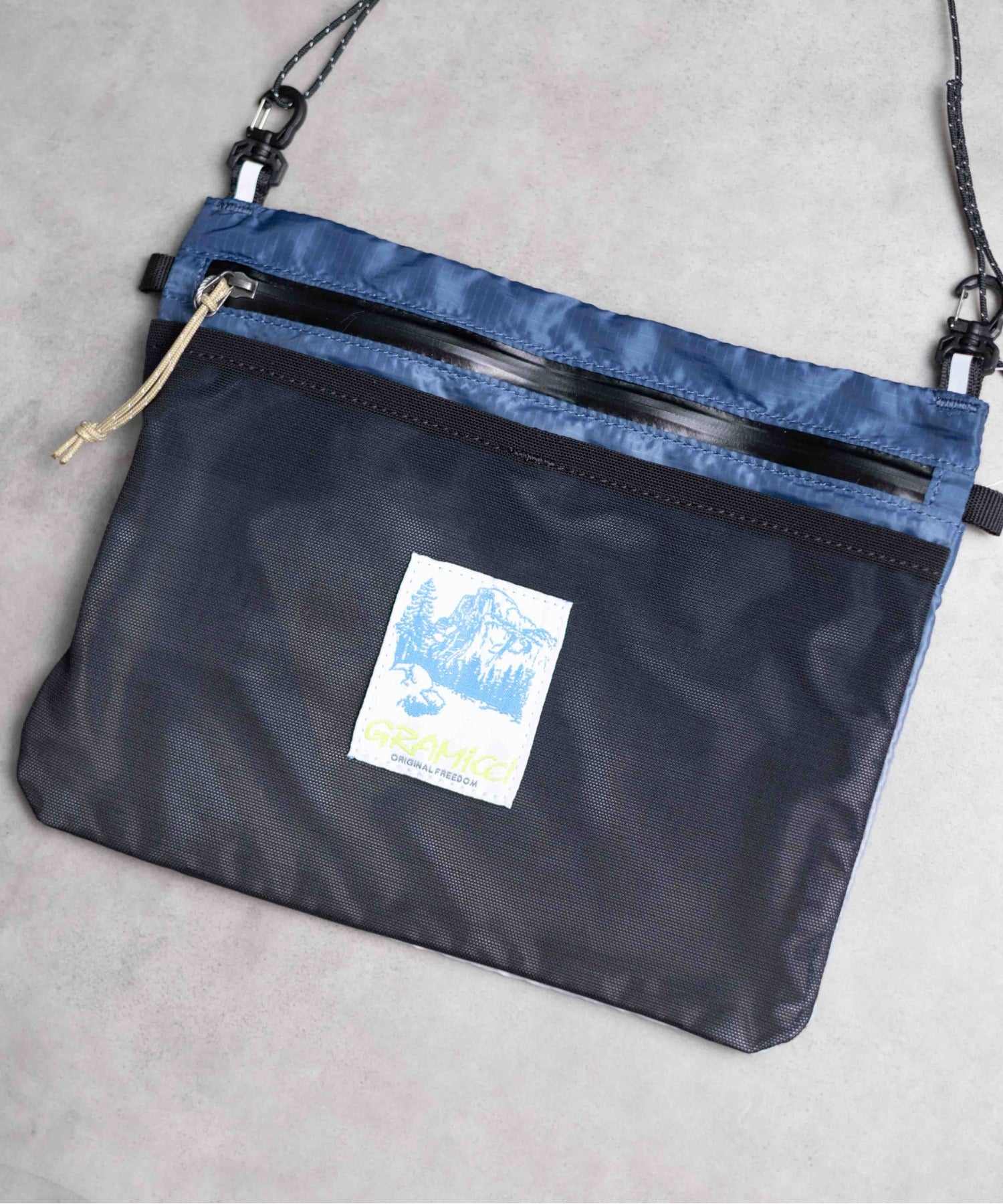 グラミチ GRAMICCI 【GRAMICCI(グラミチ) 】LT. RIPSTOP SACOCHE (ブルー) ブルー