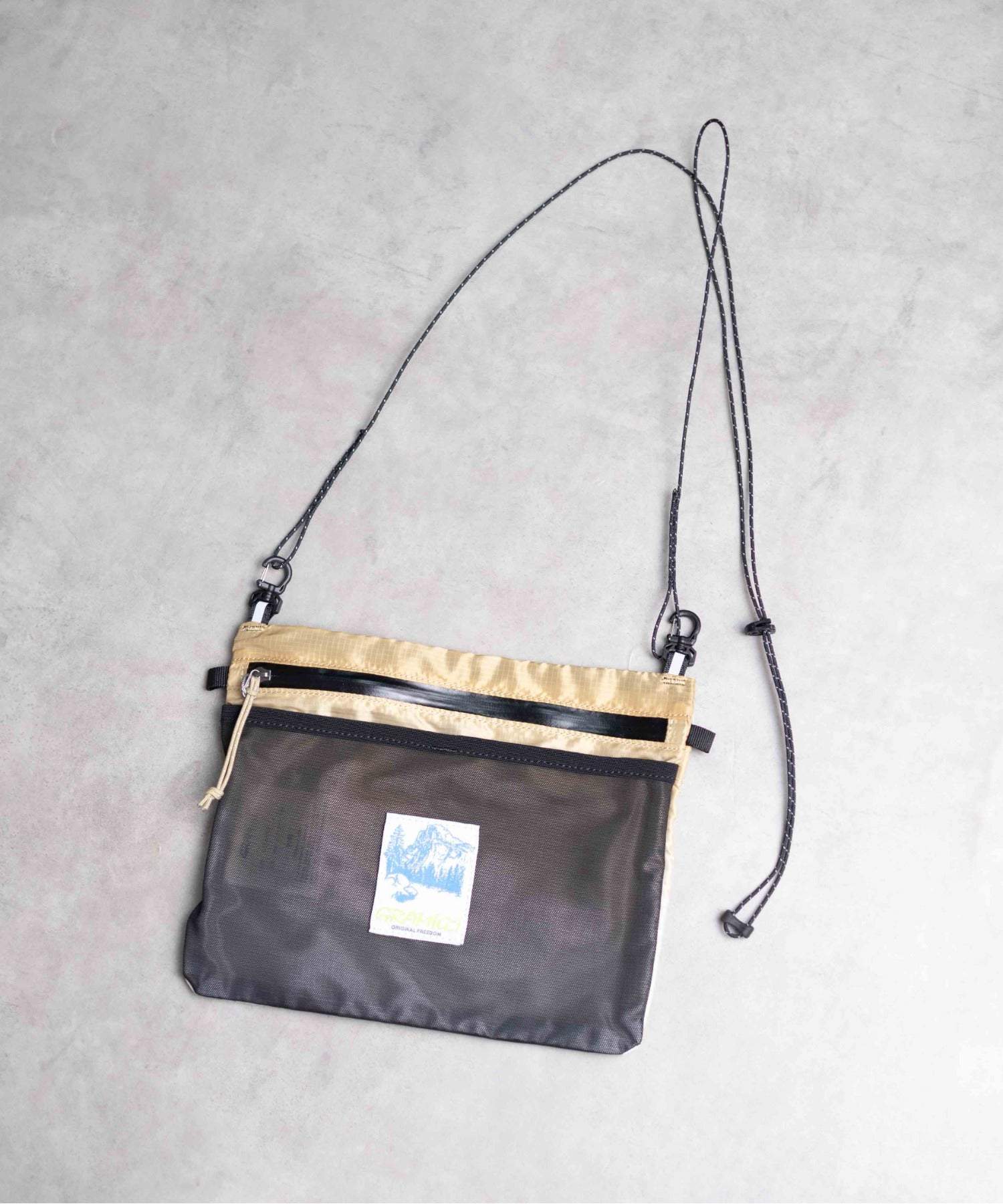 グラミチ GRAMICCI 【GRAMICCI(グラミチ) 】LT. RIPSTOP SACOCHE (イエロー) イエロー