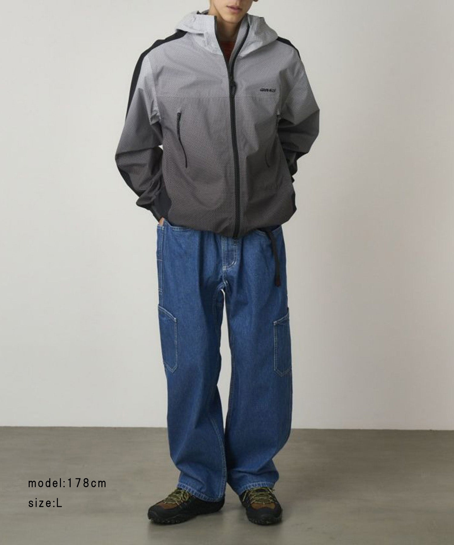 グラミチ GRAMICCI ROCK SLIDE DENIM PANT (ライトブルー) ライトブルー