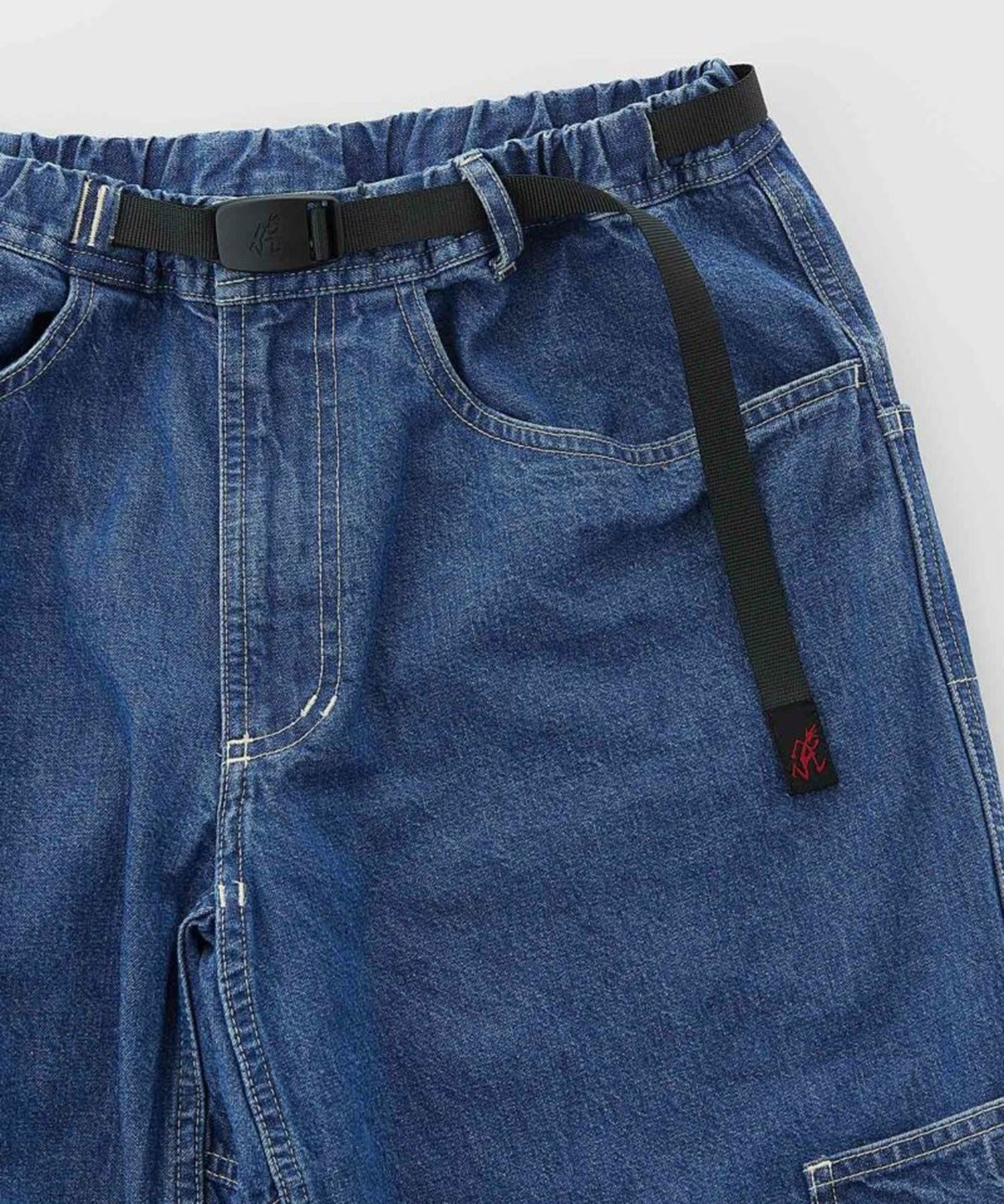 グラミチ GRAMICCI ROCK SLIDE DENIM PANT (ライトブルー) ライトブルー