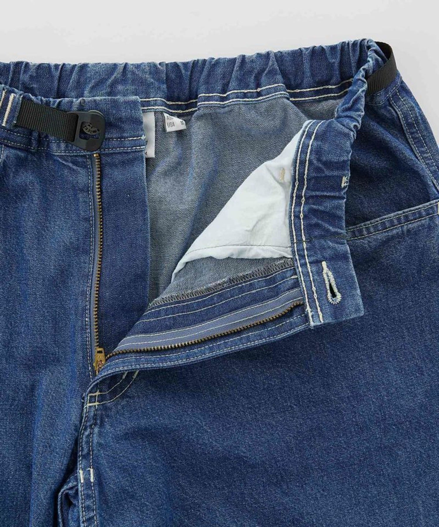 グラミチ GRAMICCI ROCK SLIDE DENIM PANT (ライトブルー) ライトブルー