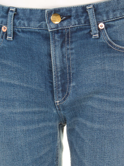 【BED&BREAKFAST】Standard Stretch Damage Denim