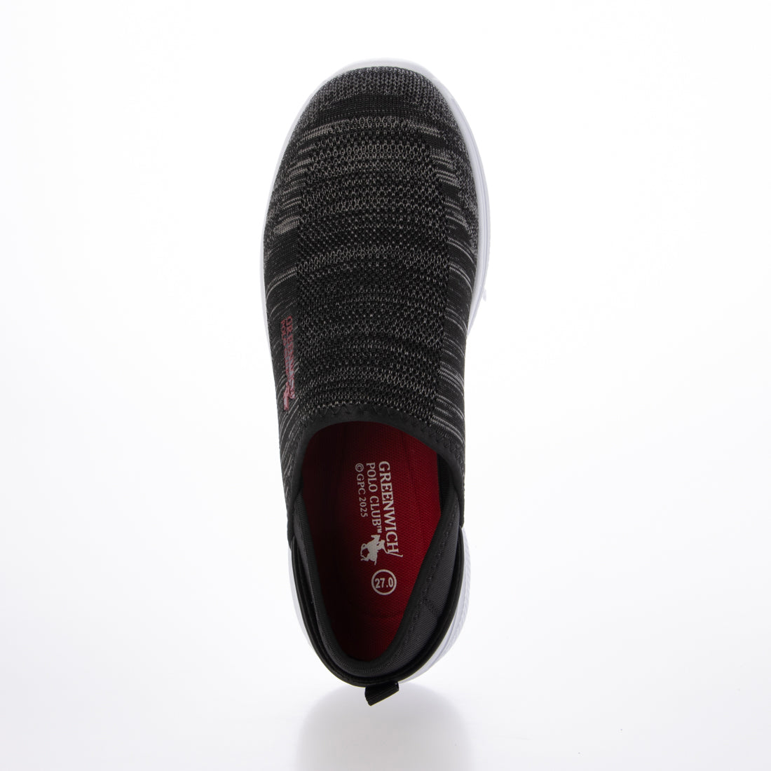 グリニッジポロクラブ GREENWICH POLO CLUB GREENWICHPOLOCLUBスリッポンシューズ (ブラック) ブラック