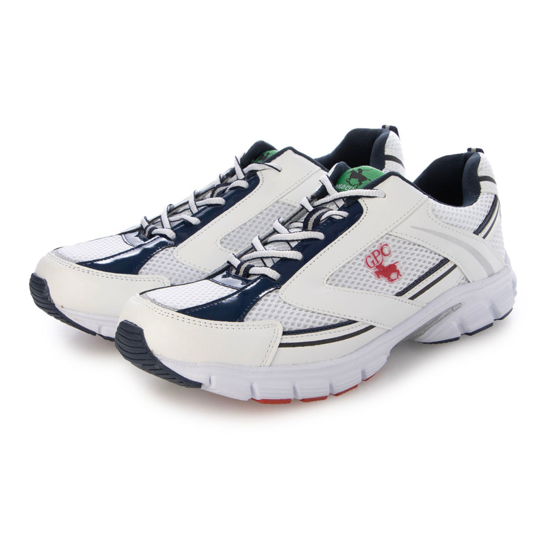 グリニッジポロクラブ GREENWICH POLO CLUB GREENWICHPOLOCLUBジョギングシューズ (ホワイト) ホワイト