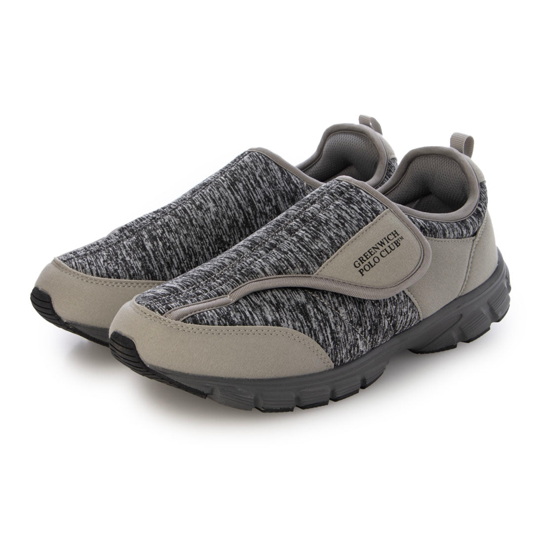 グリニッジポロクラブ GREENWICH POLO CLUB GREENWICHPOLOCLUBサイドマジックシューズ (グレー) グレー