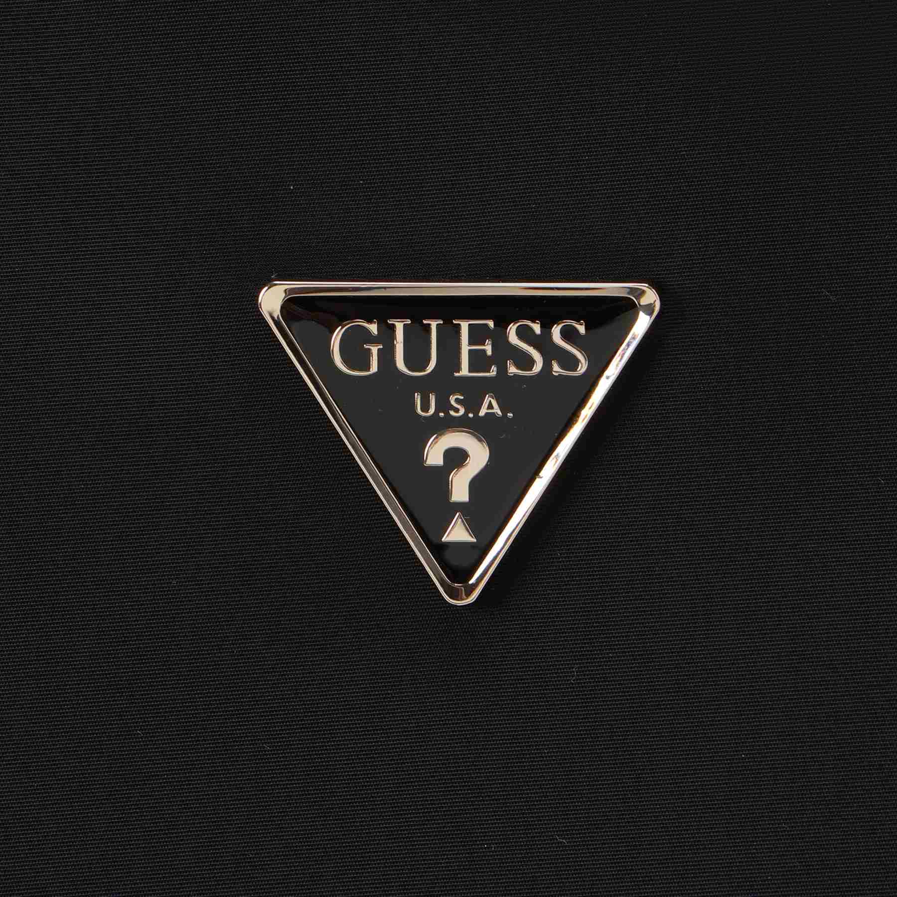 ゲス GUESS ECO Gemma Large Tech Tote (BLA) BLA