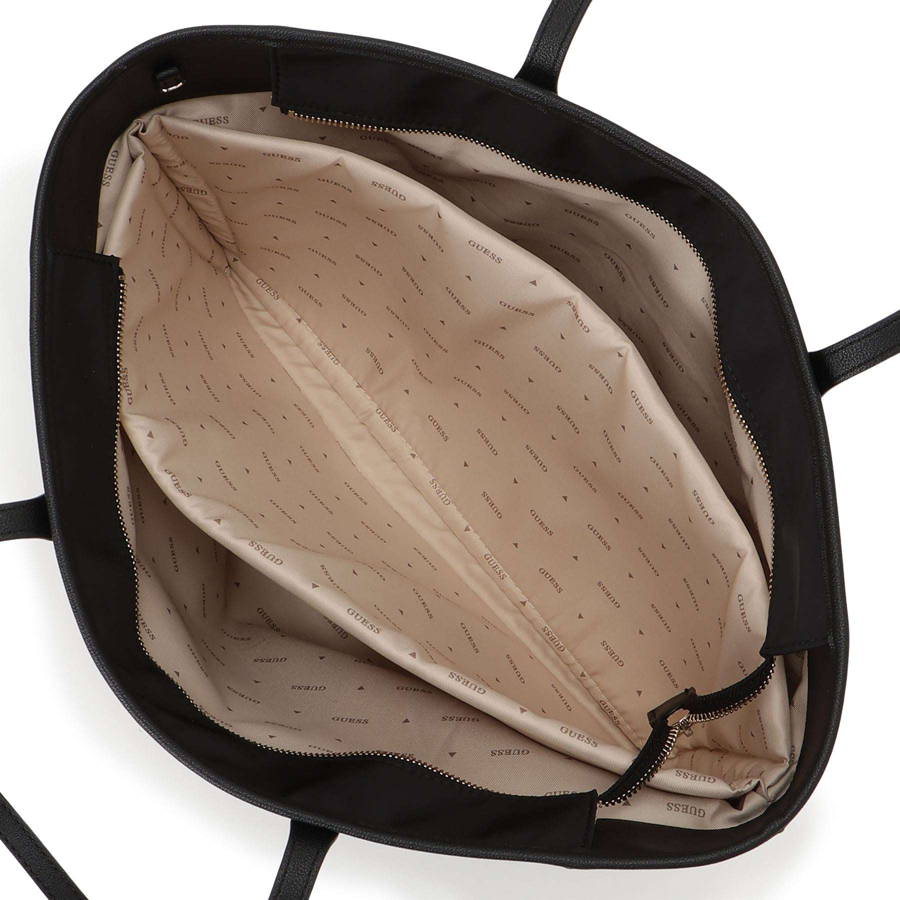 ゲス GUESS ECO Gemma Large Tech Tote (BLA) BLA