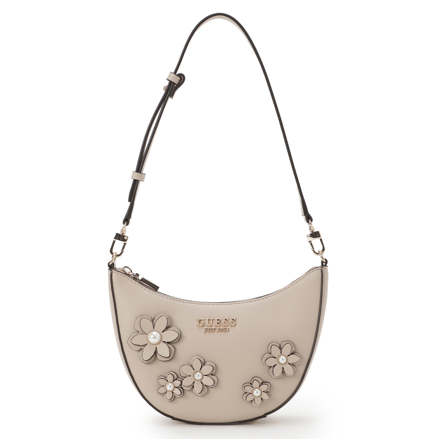 ゲス GUESS ZARIA Mini Top Zip Shoulder Bag (SIT) SIT