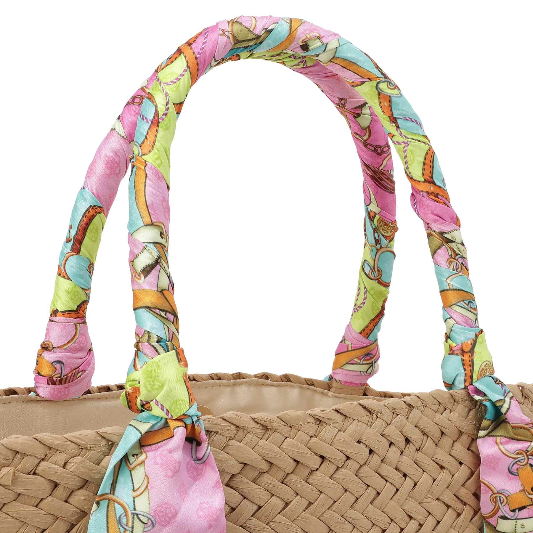 ゲス GUESS BEACH Straw Bag (P7WO) P7WO