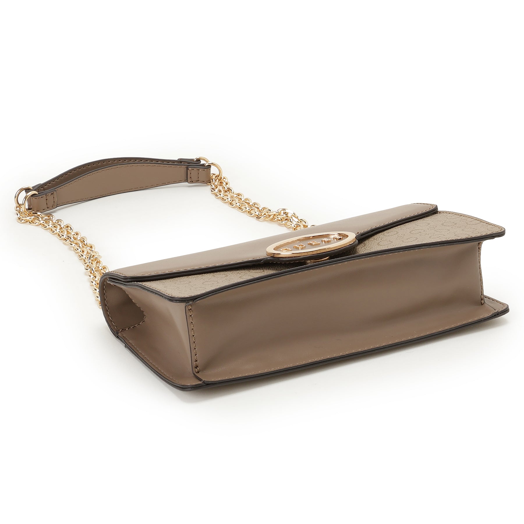 ゲス GUESS GRACIA Convertible Crosbdy Flap (TAU) TAU