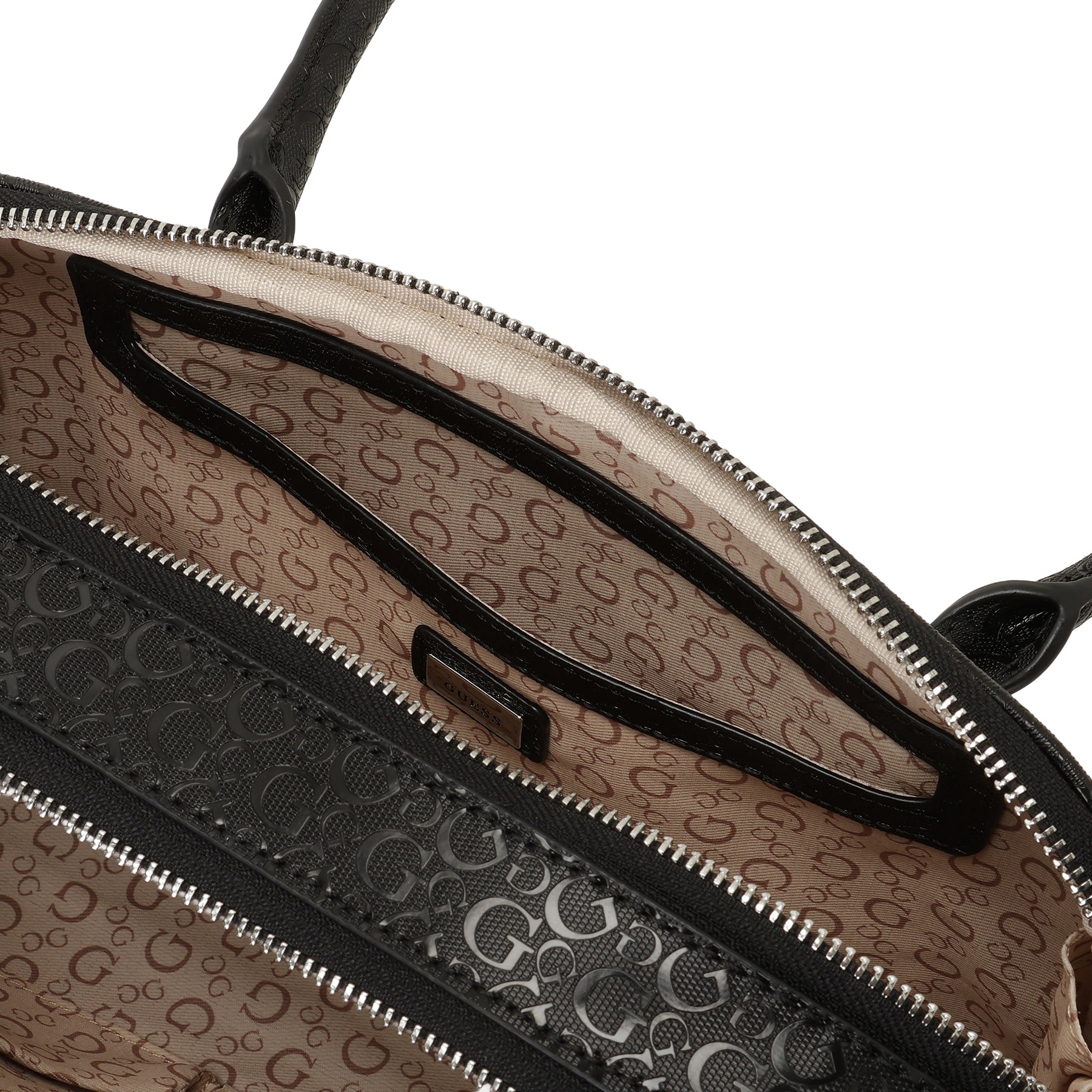 ゲス GUESS CARLA Shoulder Satchel (WHI) WHI