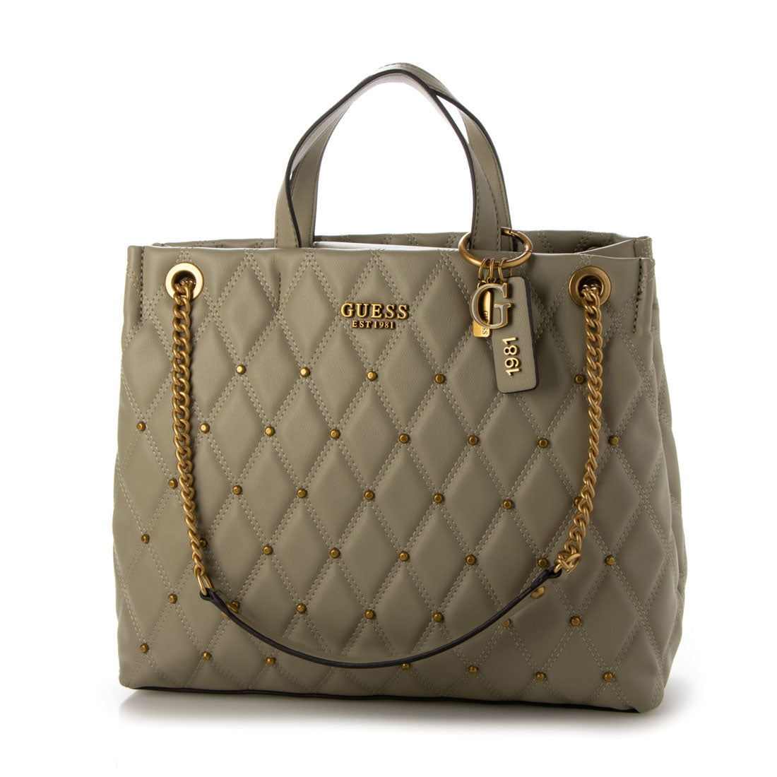 ゲス GUESS TRIANA Girlfriend Shopper トートバッグ レディース,SAGE