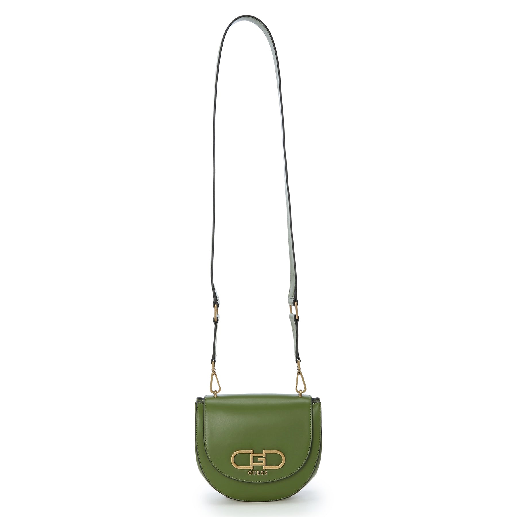 ゲス GUESS FLEET Mini Saddle Crossbody クロスボディバッグ レディース