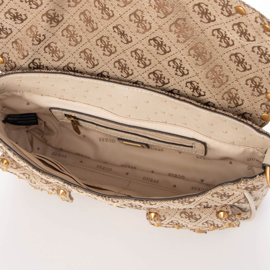 ゲス GUESS SARDINIA Vintage Flap Shoulder Bag ハンドバッグ ショルダーバッグ レディース