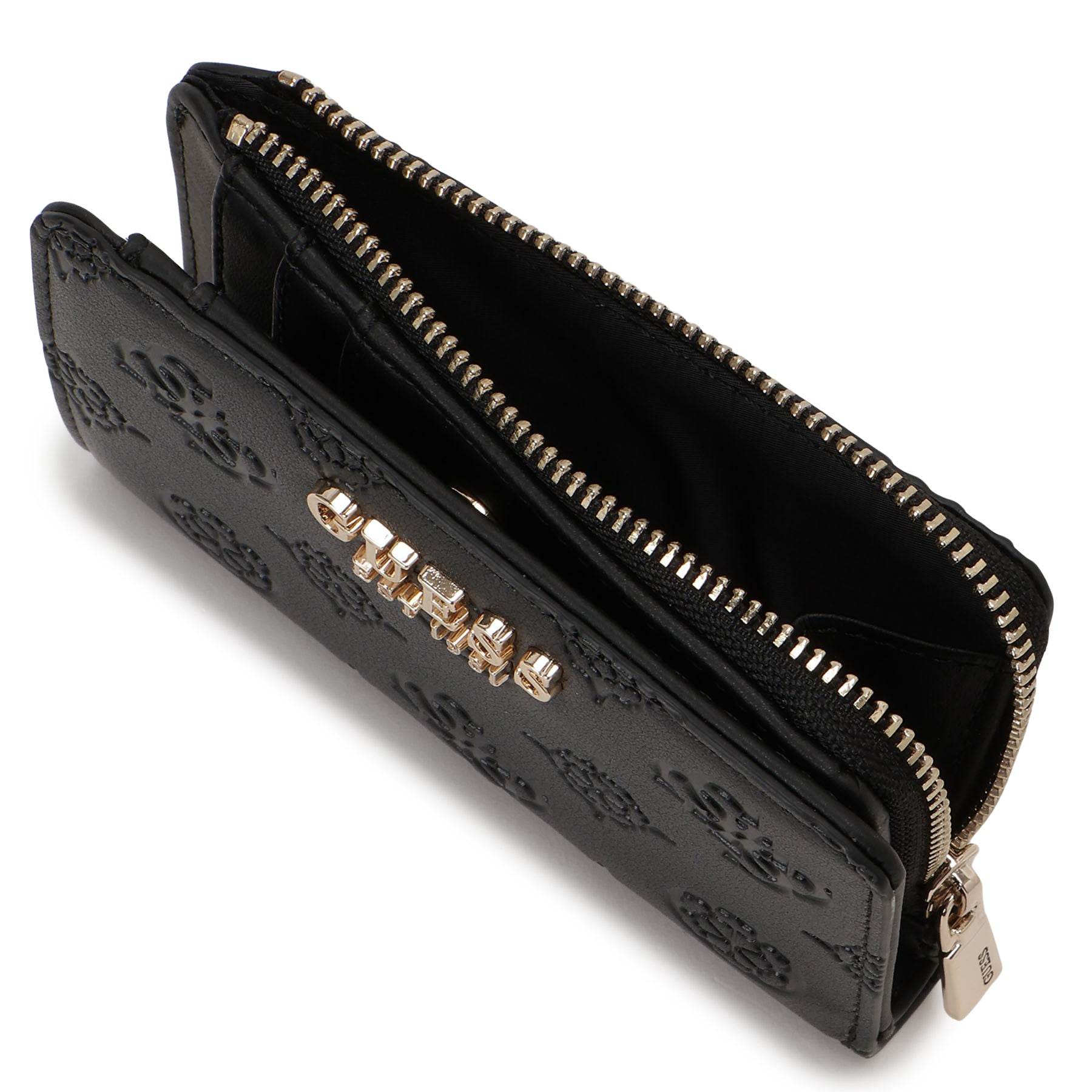 ゲス GUESS PHOEBE Slg Zip Around Card Case (BLO) BLO