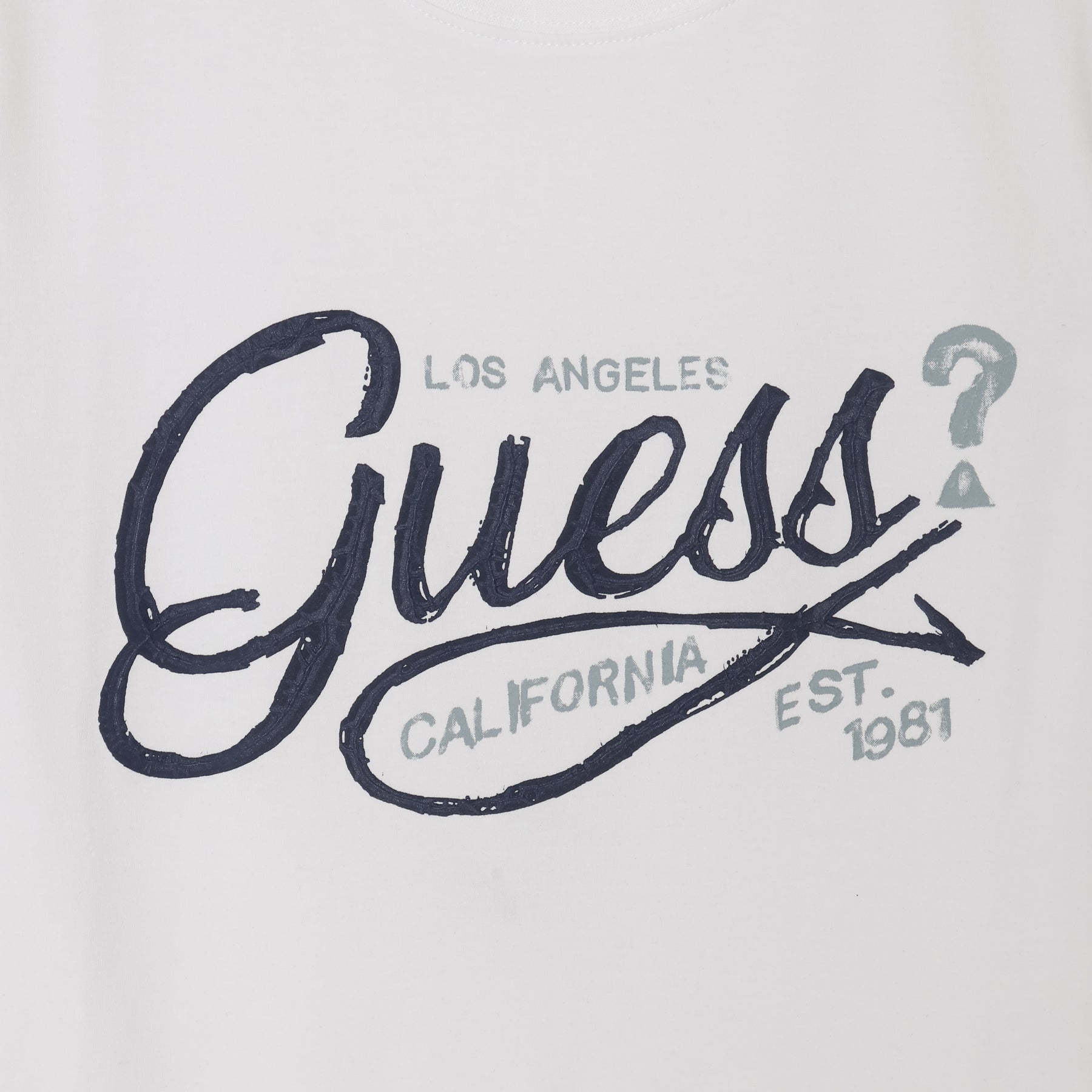 ゲス GUESS SS Cn Guess Logo Tee