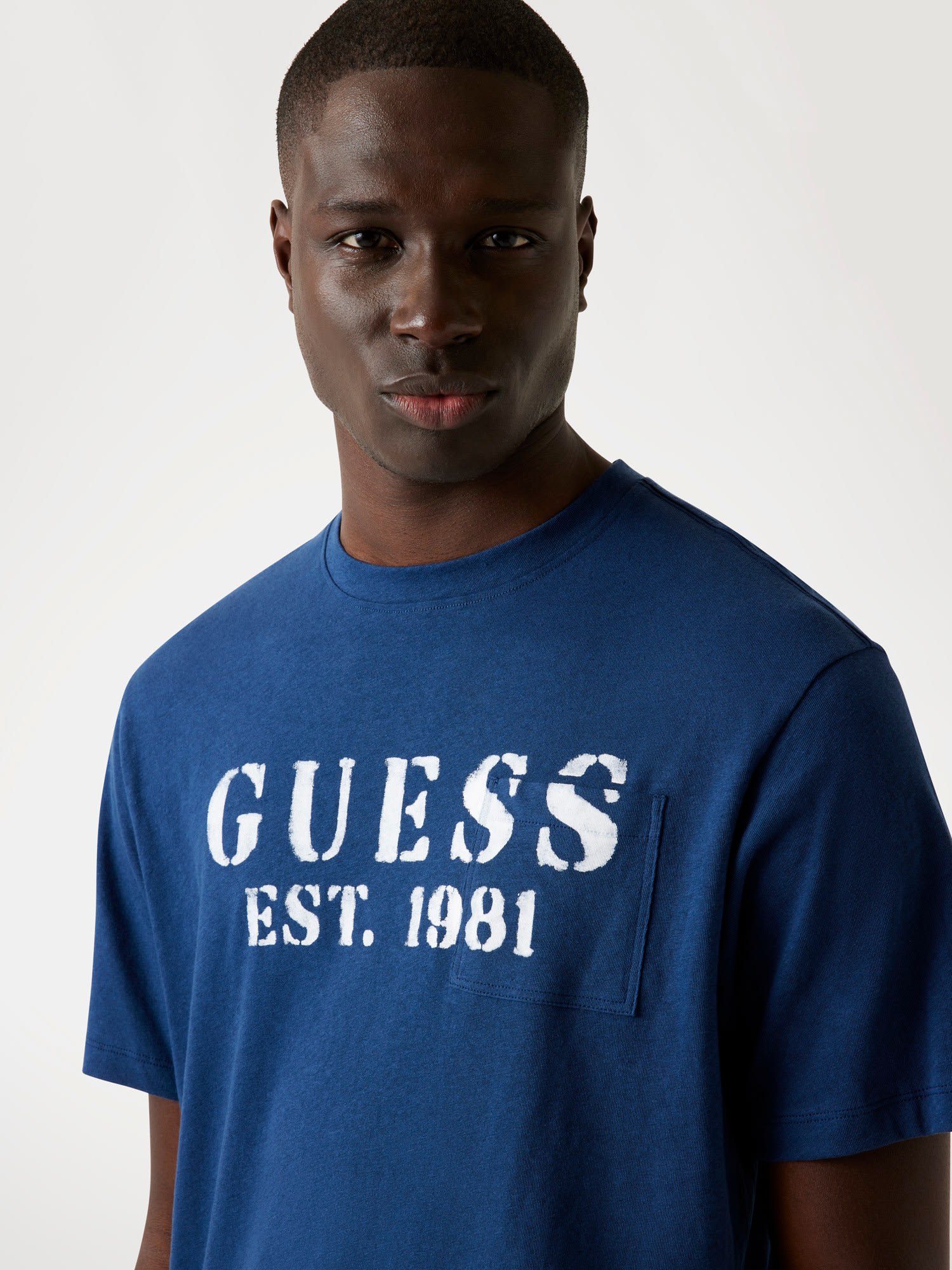 ゲス GUESS CN Sl Marina Print Tee (G7EG) G7EG