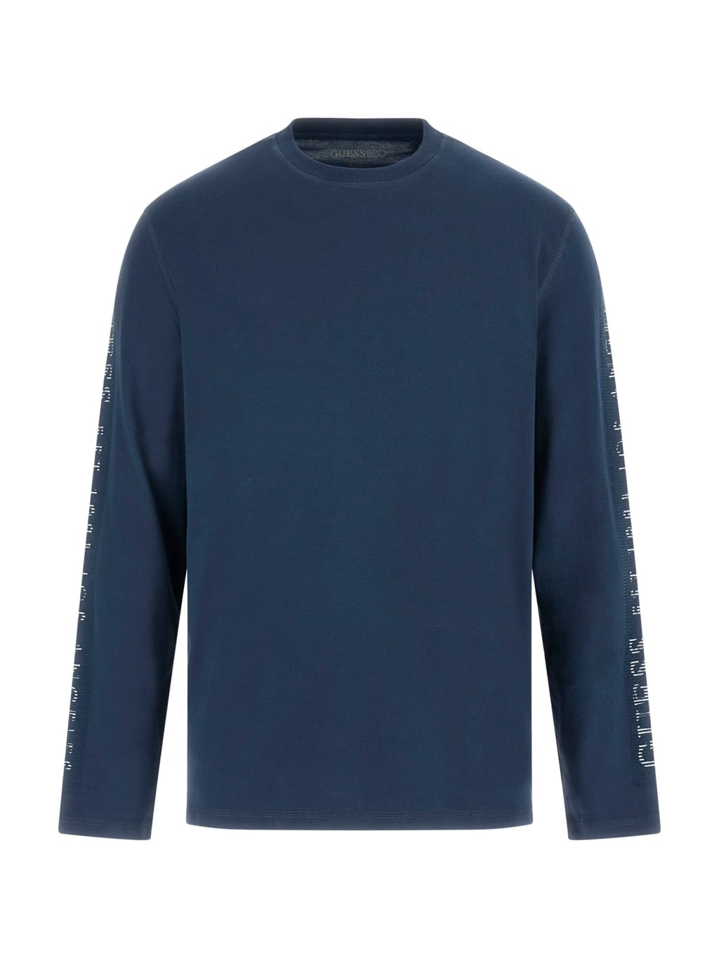 ゲス GUESS Crew Neck Long Sleeves Logo Tee (G7DY) G7DY