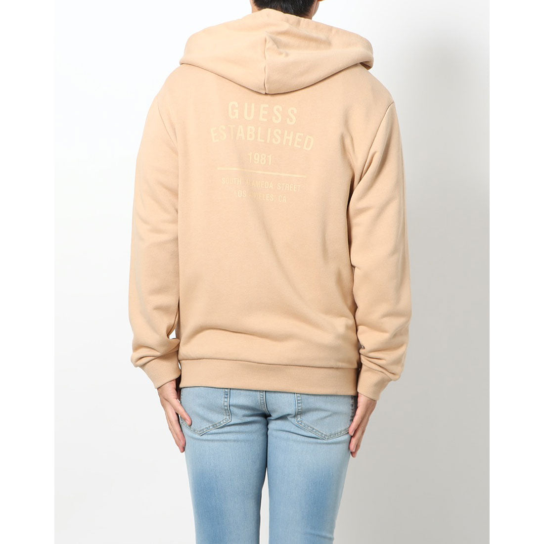 ゲス GUESS Hooded Zip-Up Parka