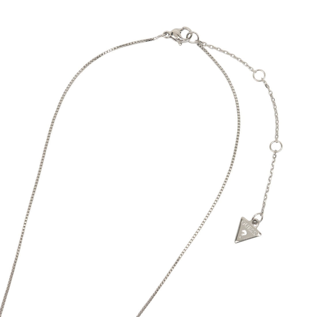 ゲス GUESS ICONIQUE 16-18” MODERN HEART NECKLACE (RH) RH