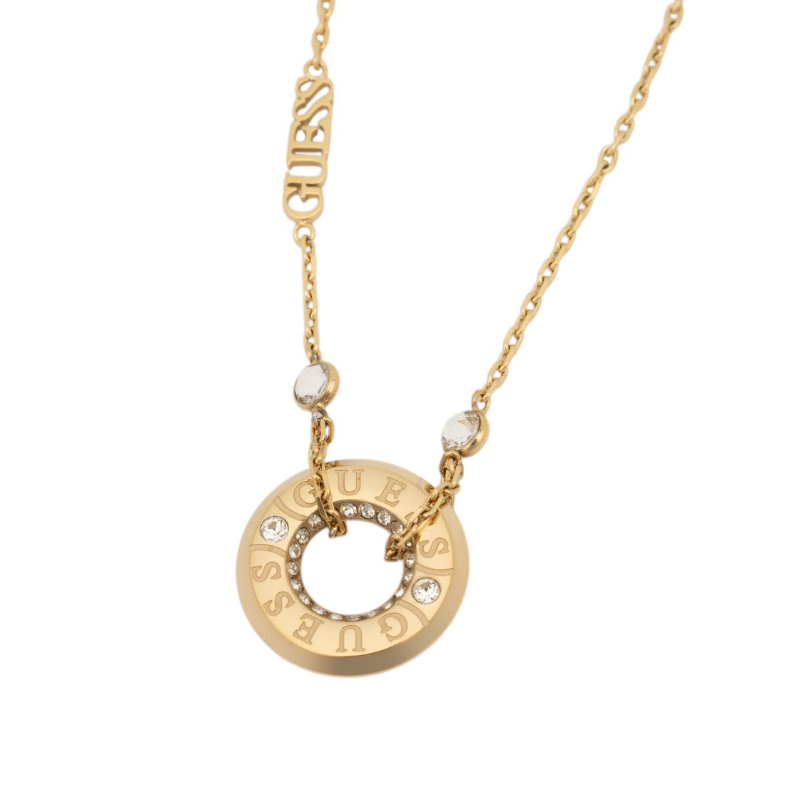 ゲス GUESS GUESS LOGO ROUND BRACELET YG (YG) YG