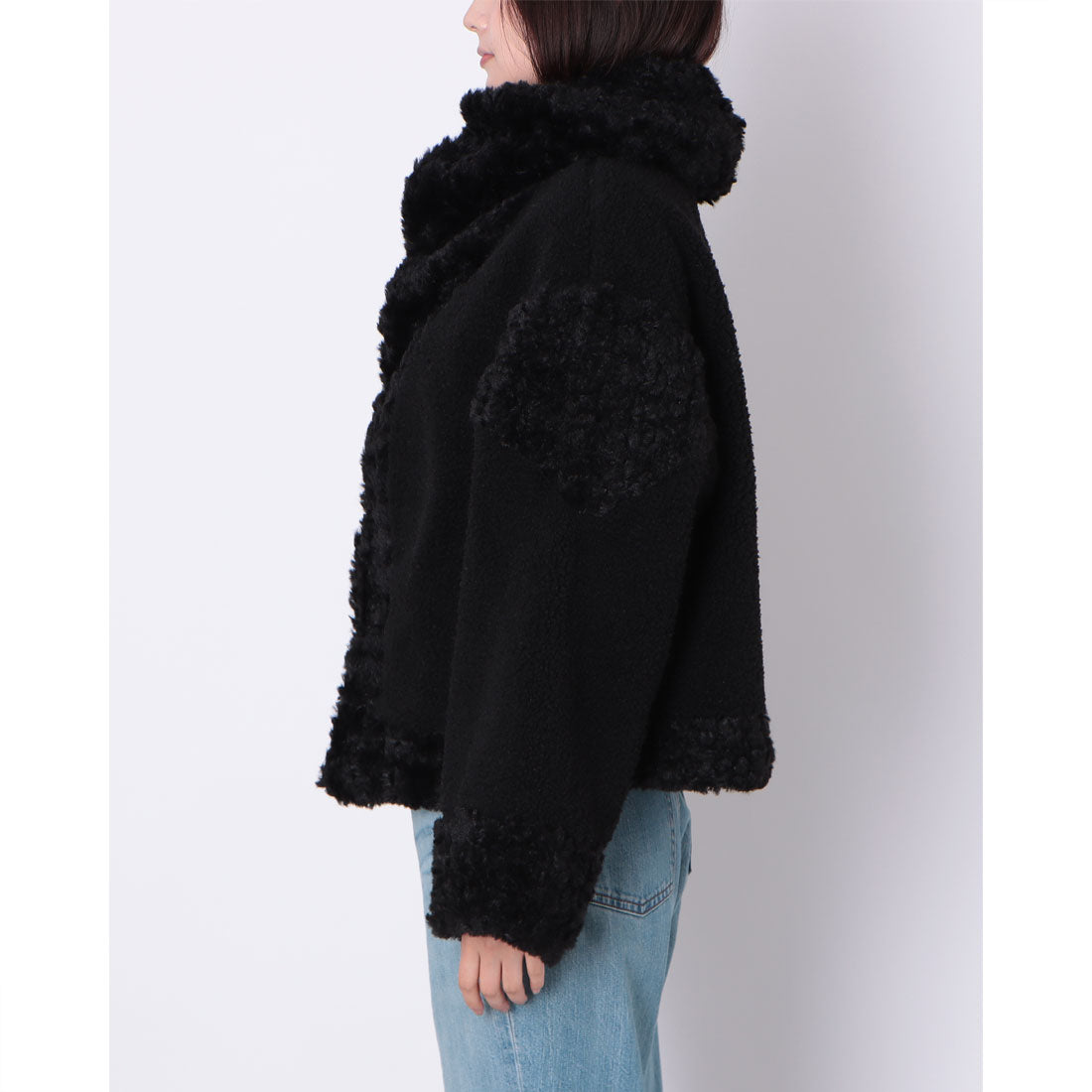 ゲス GUESS EZRA Oversize Faux Fur Coat (996) 996