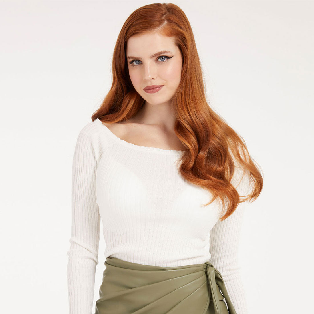 ゲス GUESS Lucille Off Shoulder Sweater ニット セーター,G012