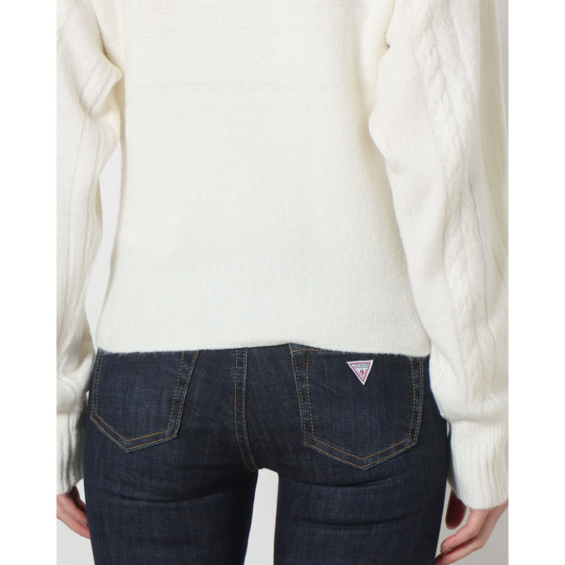 ゲス GUESS Anne Roll Neck Sweater (G012) G012