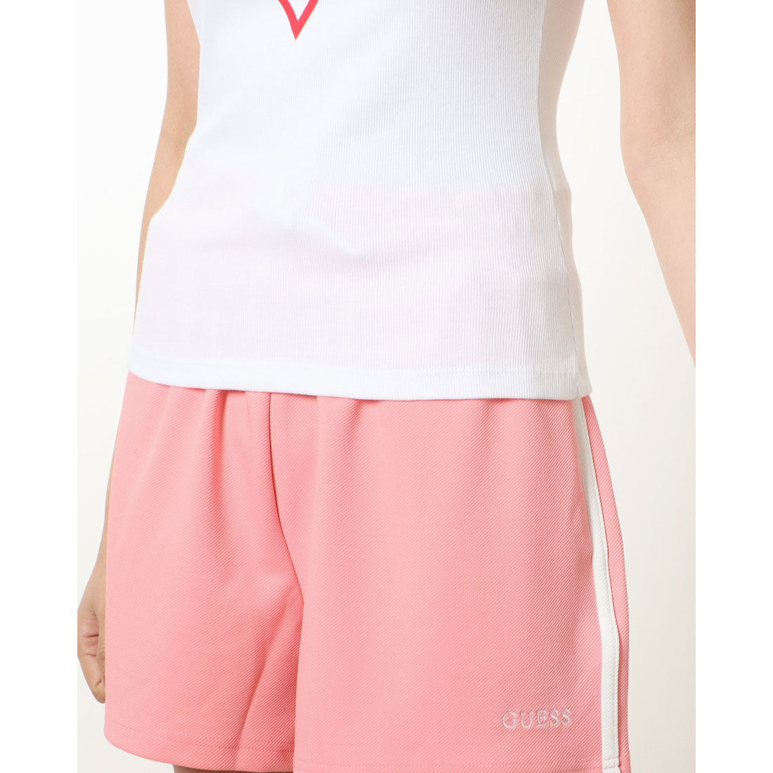 ゲス GUESS Original Triangle Logo N/S Tee タンクトップ レディース