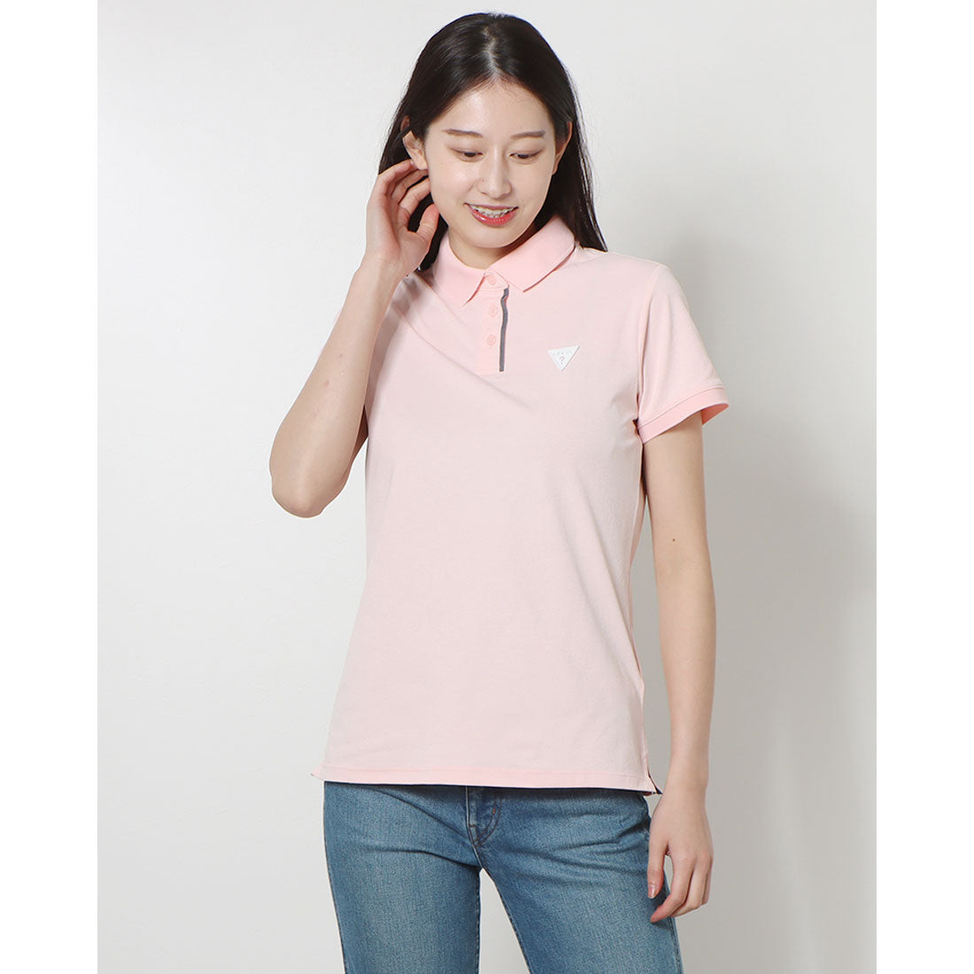 ゲス GUESS Logo Polo Shirt 半袖 ポロシャツ