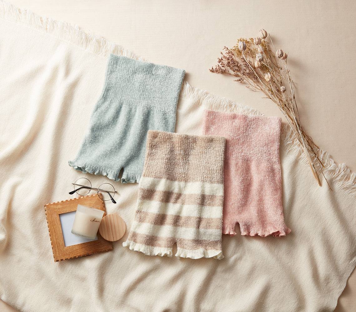 グンゼ GUNZE 腹巻付ボトム もこもこ厚地でやわらかフィット (シュガーグリーン) シュガーグリーン