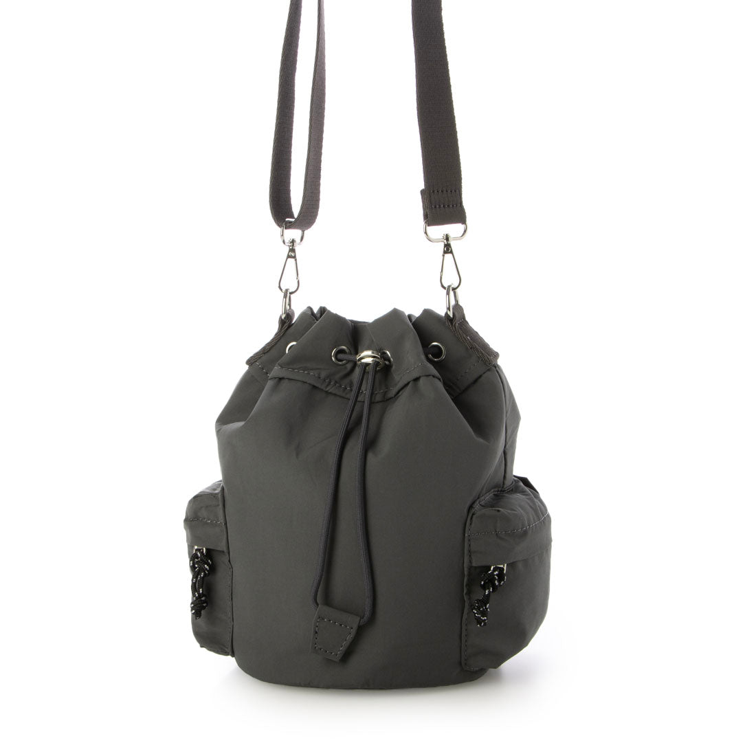 グッシオ GUSCIO アウトポケットショルダーバッグ (KHAKI) KHAKI