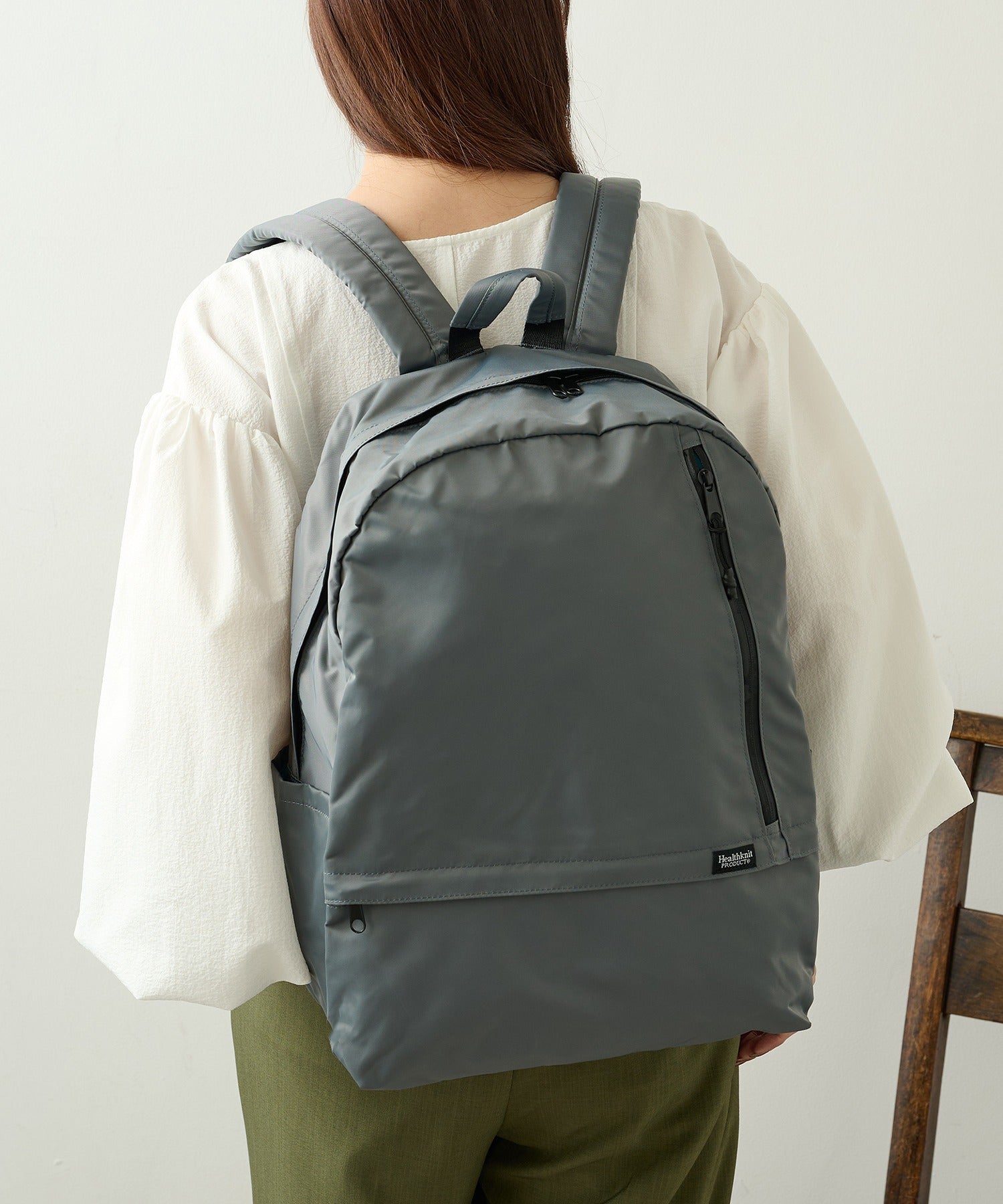 ヘルスニットプロダクト Healthknit Product 【Healthknit Product】ヘルスニット 撥水ナイロン11pocketsリュック HKB-1156B (グレー) グレー
