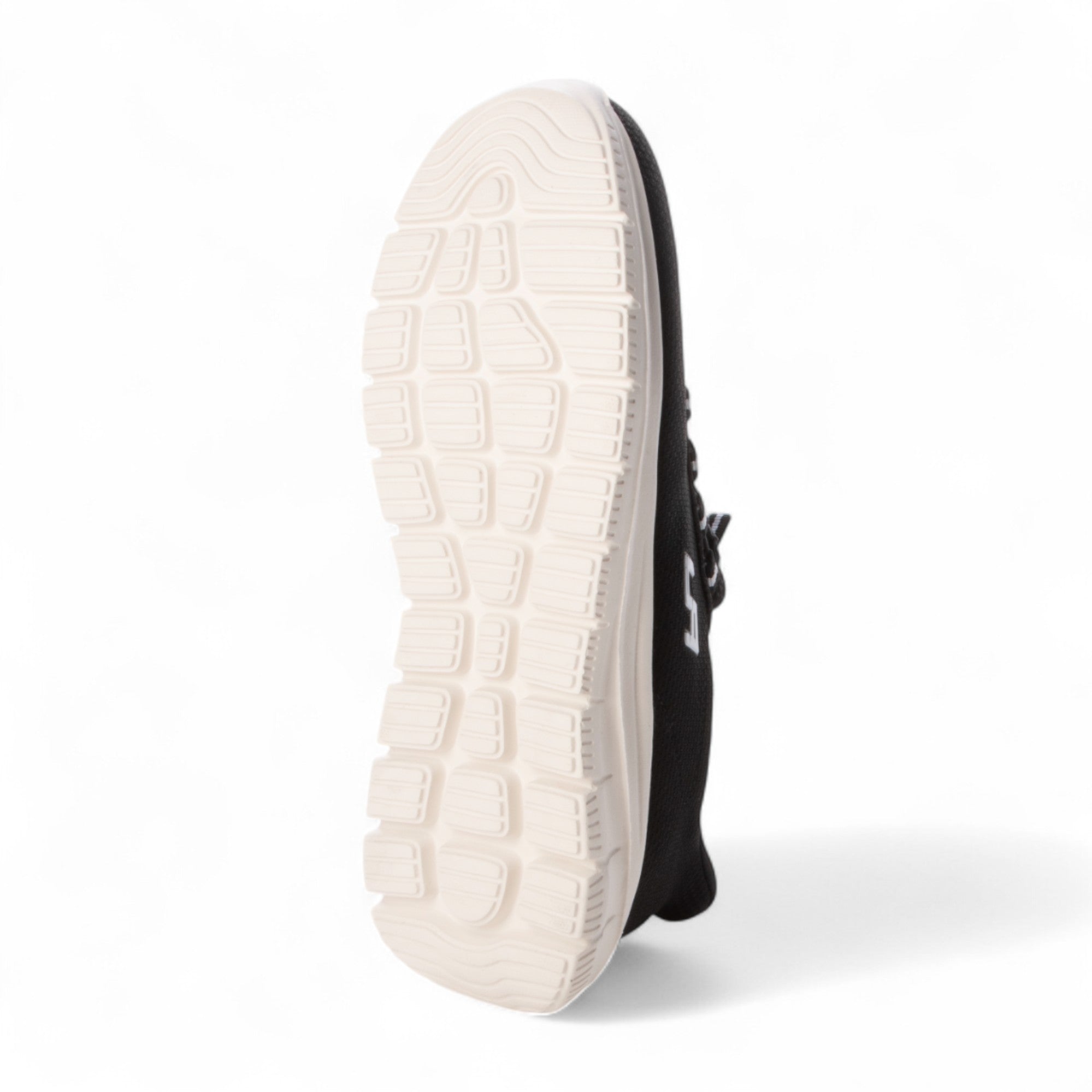 ハッシュド コーデ Hashed Coorde ラーキンス防水スリッポンスニーカー (ブラック) ブラック