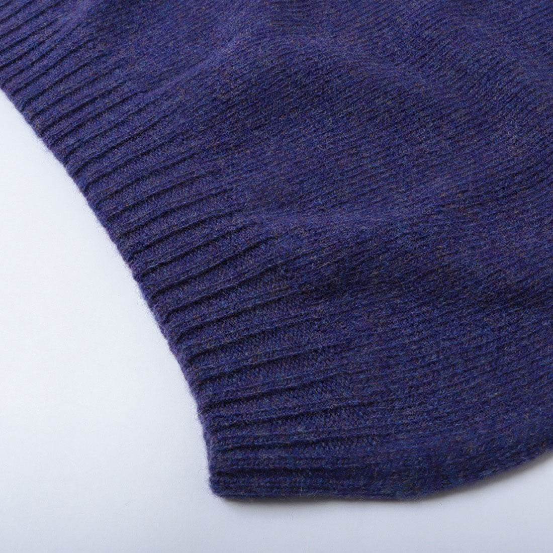 ハーレーオブスコットランド Harley of scotland 【HARLEY OF SCOTLAND】別注シャギークルーネックセーター (サックスブルー) サックスブルー