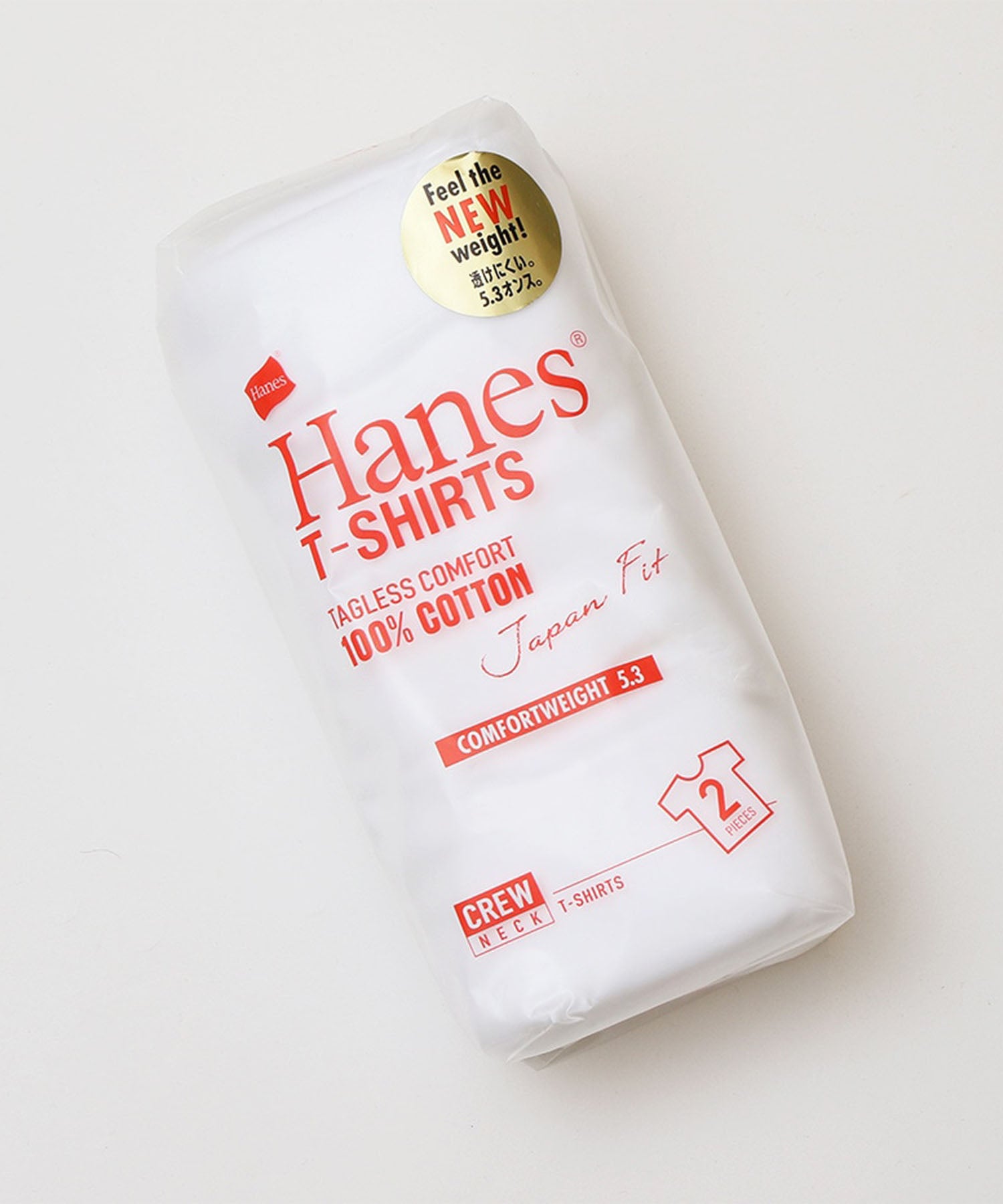 海恩斯 Hanes JAPAN FIT 2P 圓領T恤
