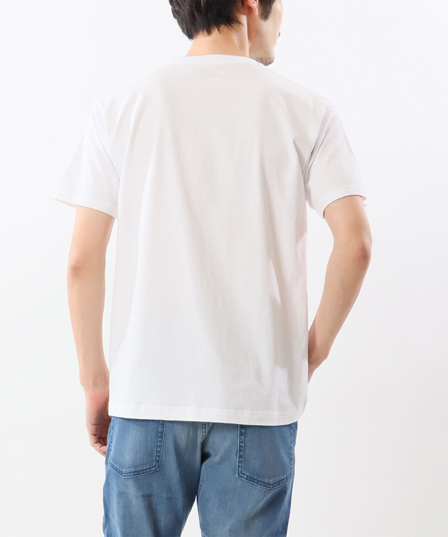 Hanes JAPAN FIT 2P Crew Neck T-Shirt