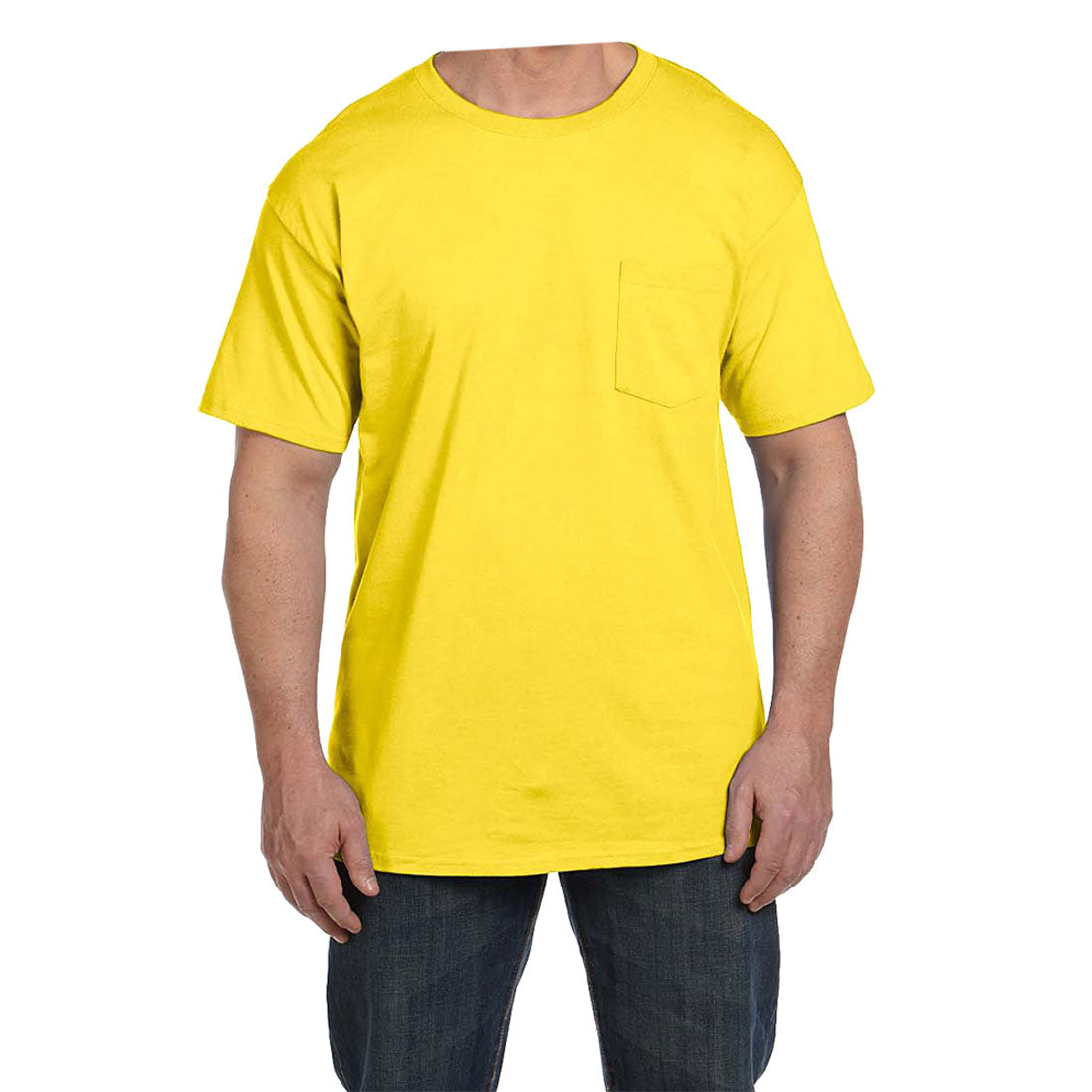 ヘインズ Hanes ビーフィー半袖Tシャツポケット付 6.1オンス タグ有