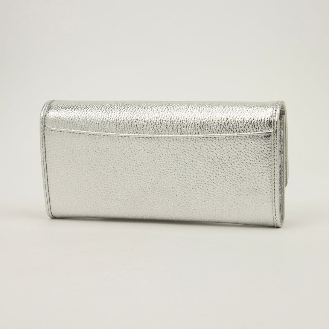 ハシバミ HASHIBAMI 天然石ロングウォレット (シルバー) シルバー