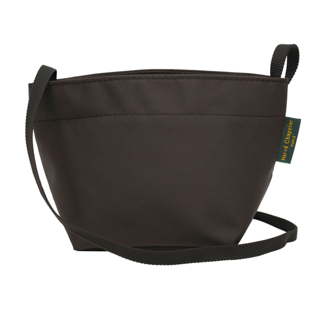 エルベシャプリエ Herve Chapelier 肩背包 基本尼龍 舟型肩背包XS 1927N 69 MOKA