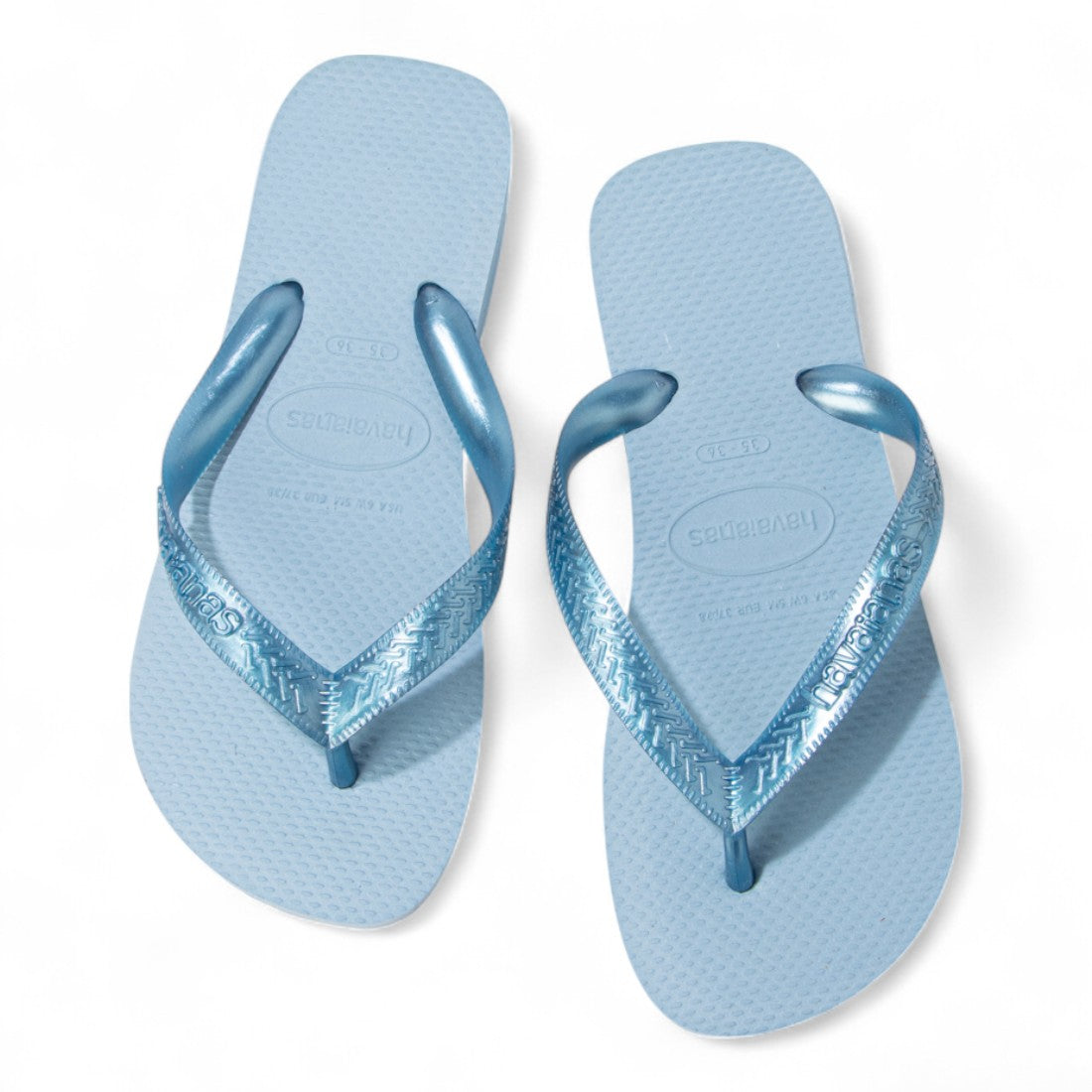 ハワイアナス Havaianas サンダル ラバービーチサンダル Top-Sense-Lavender-Blue (Lavender Blue) Lavender Blue