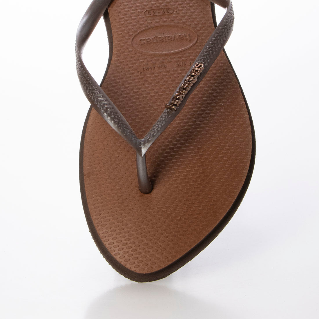 ハワイアナス Havaianas Slim-Point-Dark-Brown (DARK BROWN) DARK BROWN