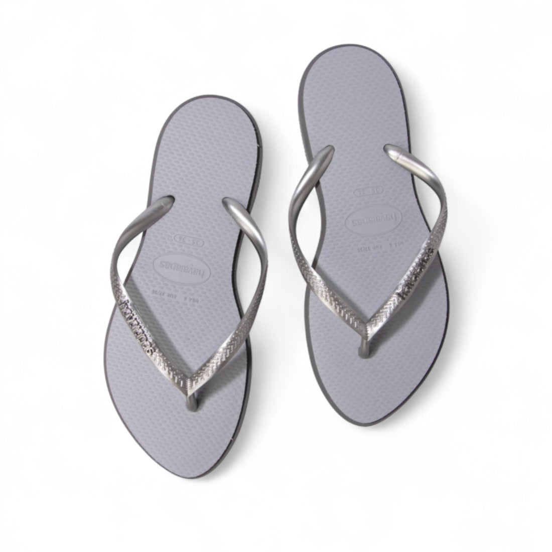 ハワイアナス Havaianas Slim-Point-Steel-Gray (Steel Gray) Steel Gray