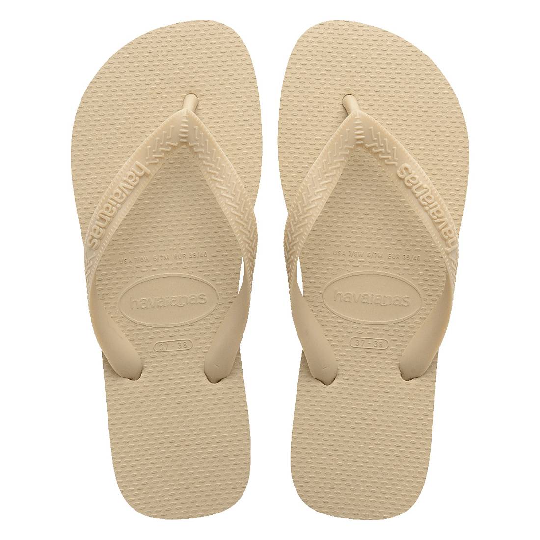 ハワイアナス Havaianas サンダル ラバービーチサンダル Top-Sense-Sand-Grey (Sand Grey) Sand Grey