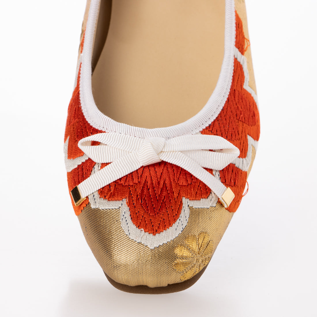 ハキモノ 履着物 ハキモノ 履着物 【日本製】【履着物】西陣織や着物(天然シルク)素材で製作したあなただけのオンリーワンフラットシューズ HAZUMI100 (西陣) (西陣) 西陣