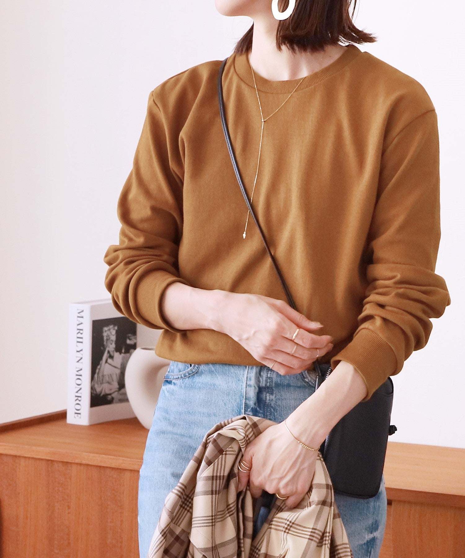 レカ reca U・V選べる2タイプ無地スウェット