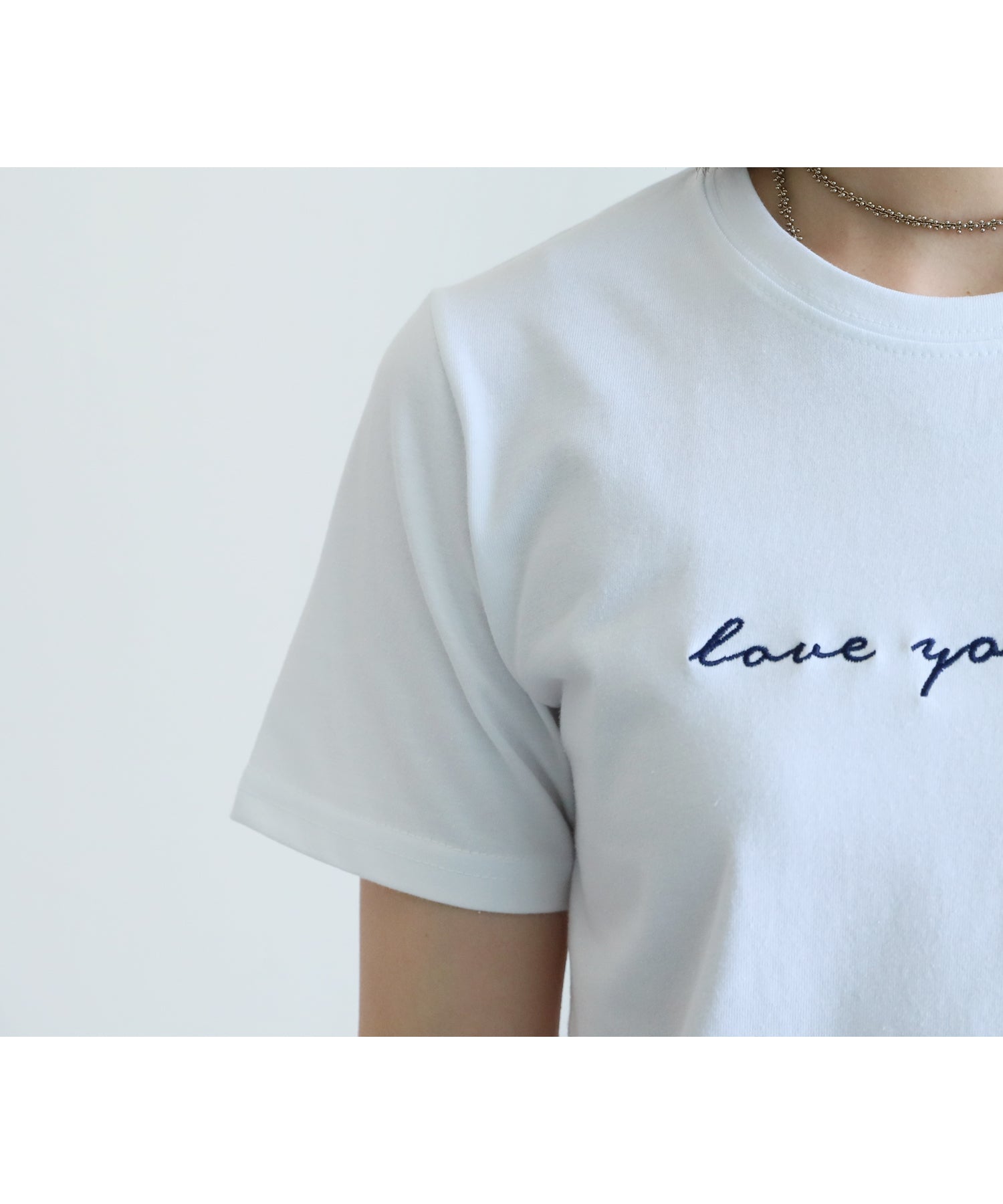 レカ reca 刺繍ロゴコンパクトTシャツ