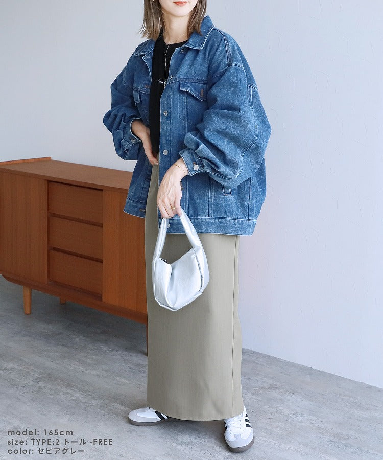 レカ reca タイトスカート(bel-blc-6170)(ブラウン) ブラウン