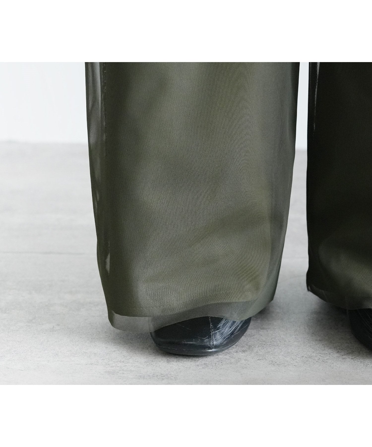 レカ reca チュールレイヤードパンツ(zn32080) (オリーブ) オリーブ