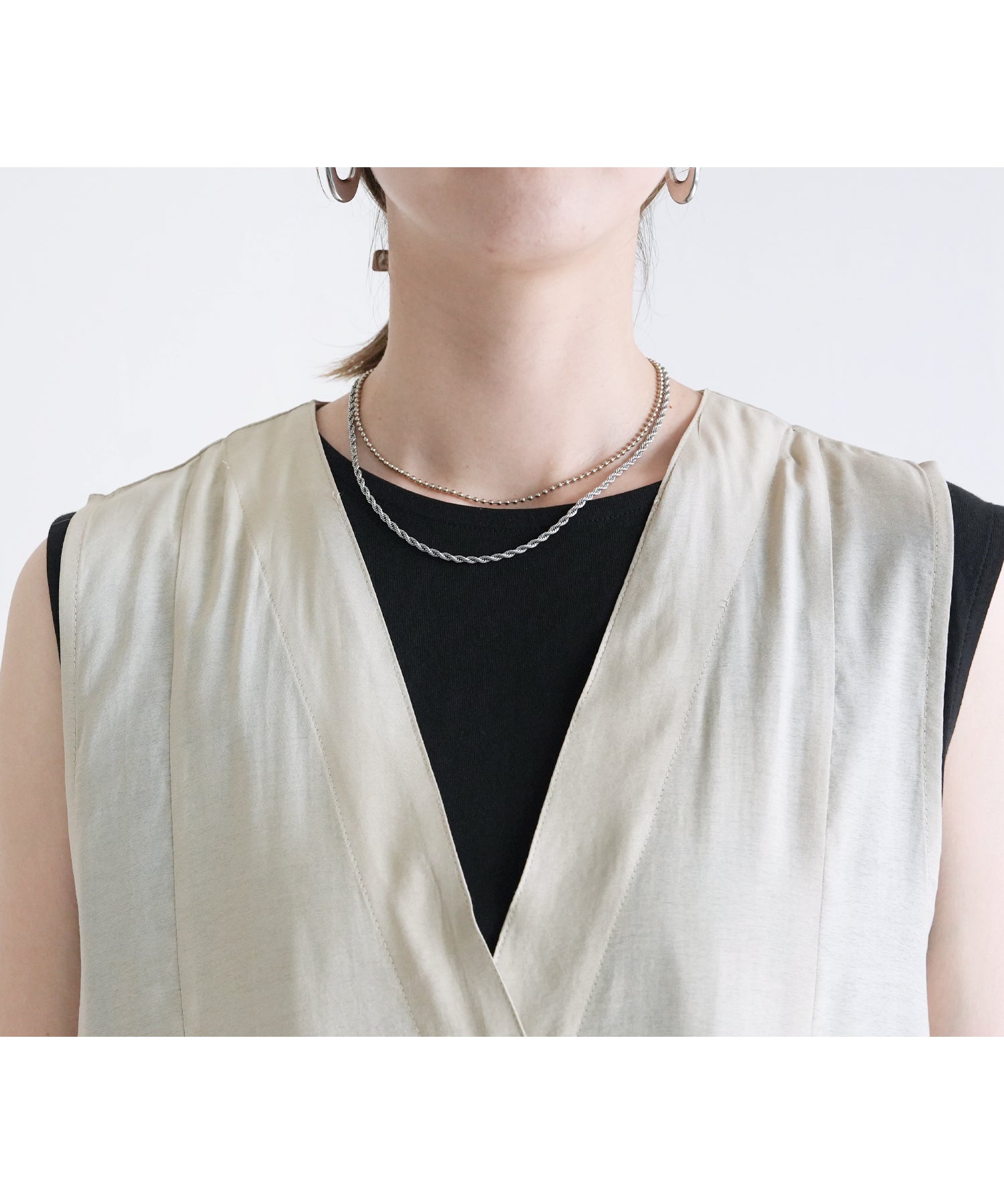 レカ reca シアーロングジレ(on5173216) (ブラック) ブラック